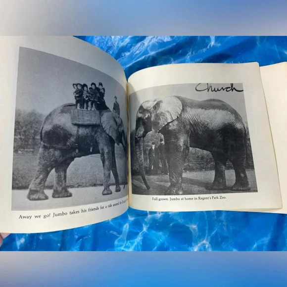 JUMBO: The Biggest Elephant in All The World Book. Vintage. - Picture 9 of 11